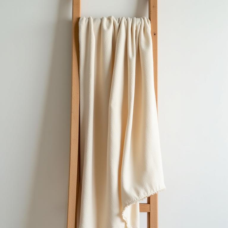Sand colored linen scarf